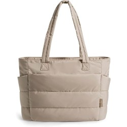 Tote Bag for Women, Lightweight Puffy Tote Bag with Compartments Shoulder Bag Handbag for Travel