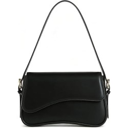 Shoulder Bag for Women Y2K Crossbody Purse PU Leather Underarm Handbag